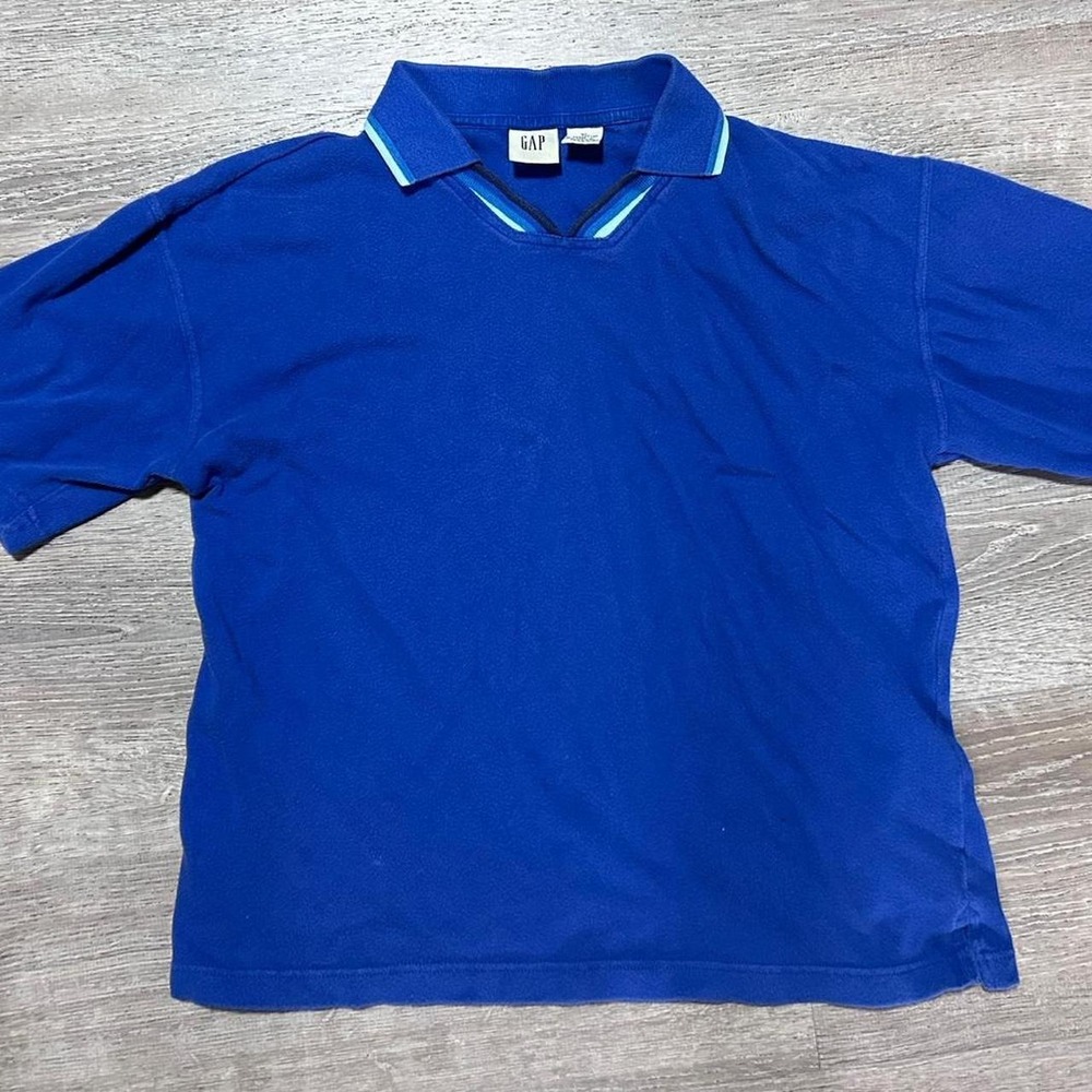 Gap blue polo shirt with collar Size XL